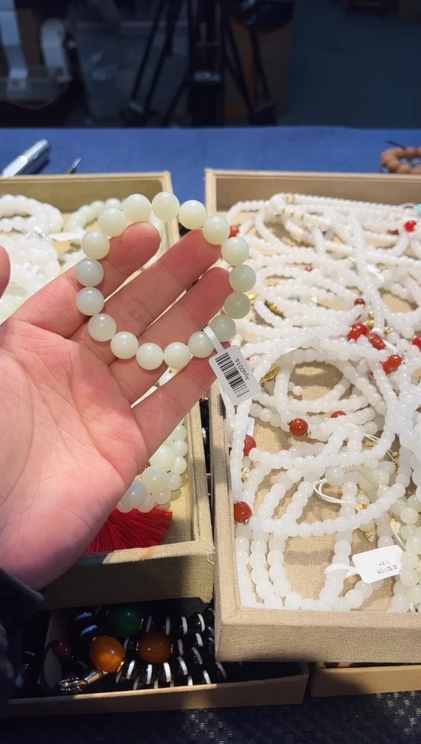 未镶嵌手串和田玉12+