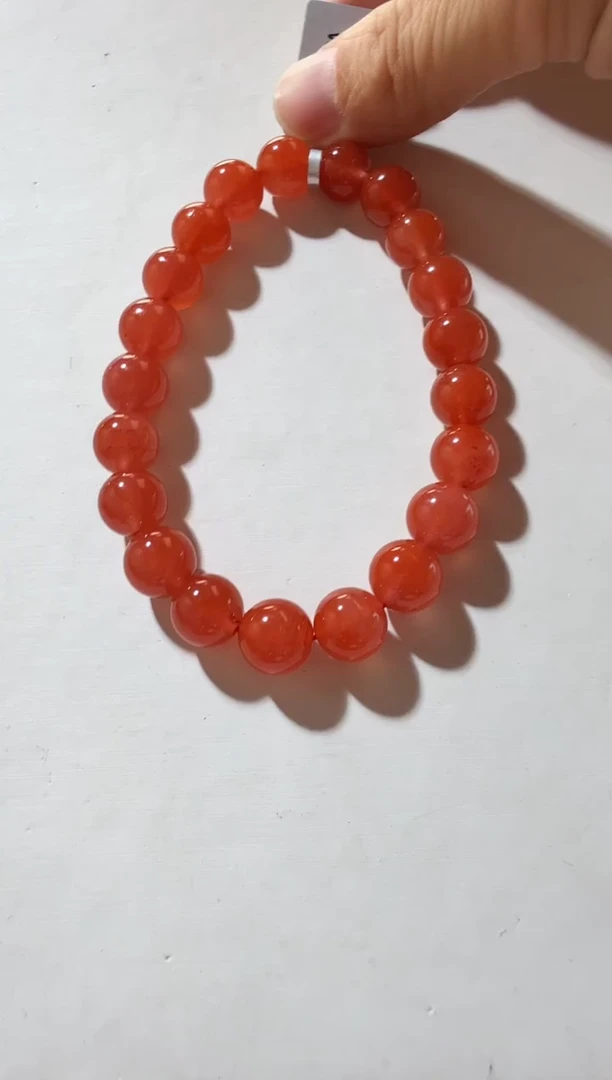 未镶嵌手链南红玛瑙优0260 约10mm