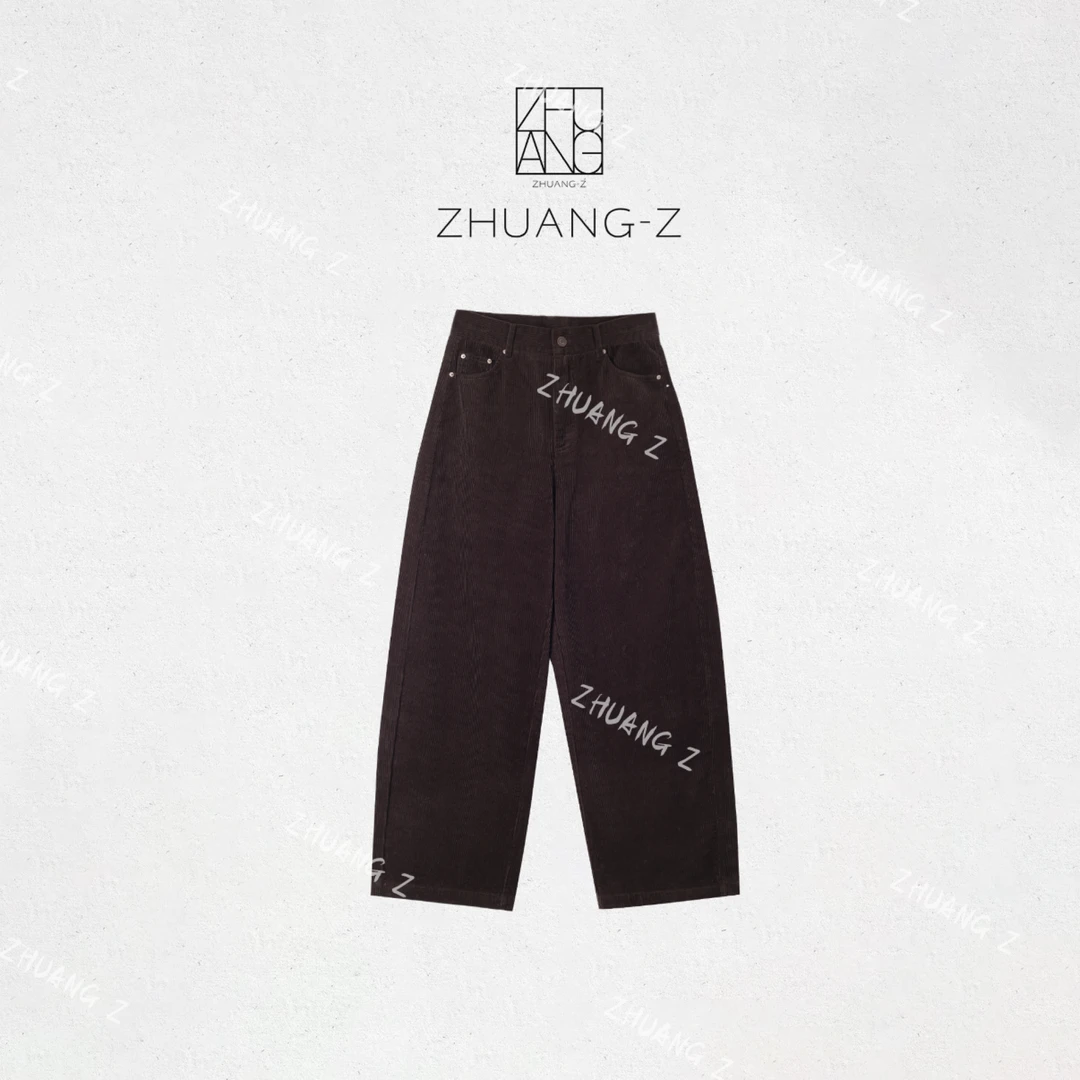 【ZHUANG -Z】（松雾）秋冬灯芯绒复古保暖显瘦百搭直筒休闲裤长裤