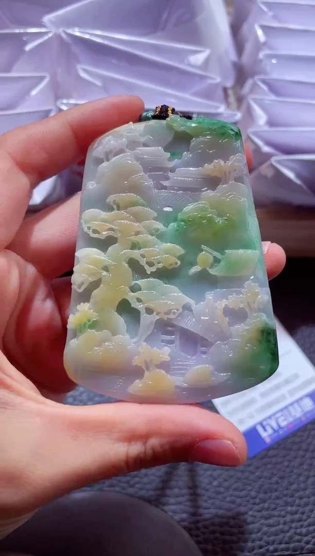 颈饰未镶嵌翡翠00005459