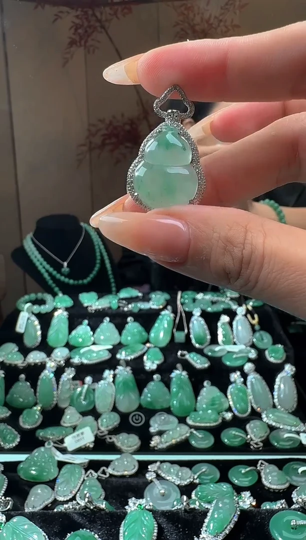 吊坠(不含链)未镶嵌石英质玉葫芦