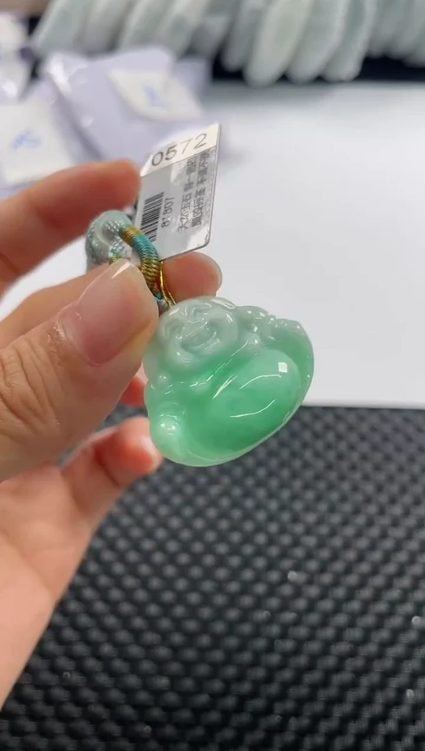 颈饰未镶嵌翡翠基地发货H 0778 佛公