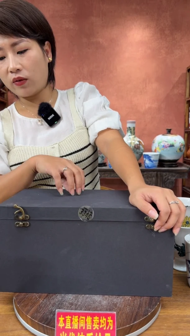 吴义松陶盟手绘陶瓷编码：3346