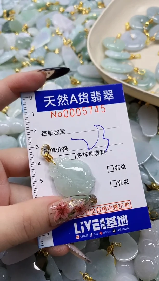 颈饰未镶嵌翡翠天然A货翡翠