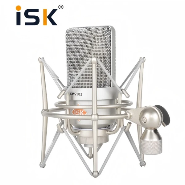 ISK KMS103电容麦克风主播电脑手机唱歌专用话筒直播录音设备