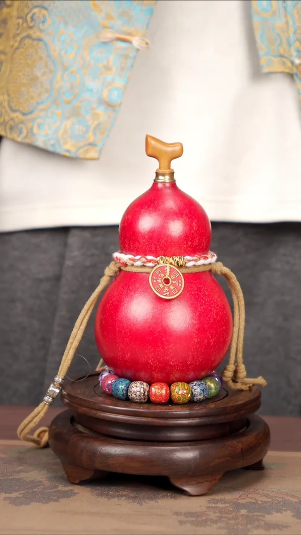 【闪购商品】8易林大漆酒葫芦------78