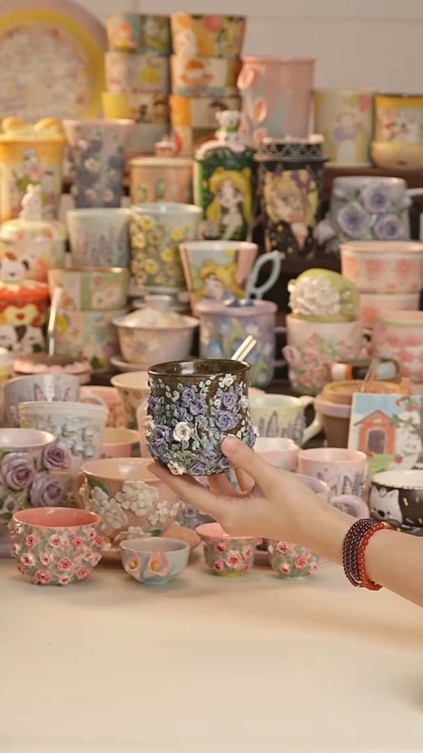 其他景德镇釉下彩手绘设计师款陶瓷