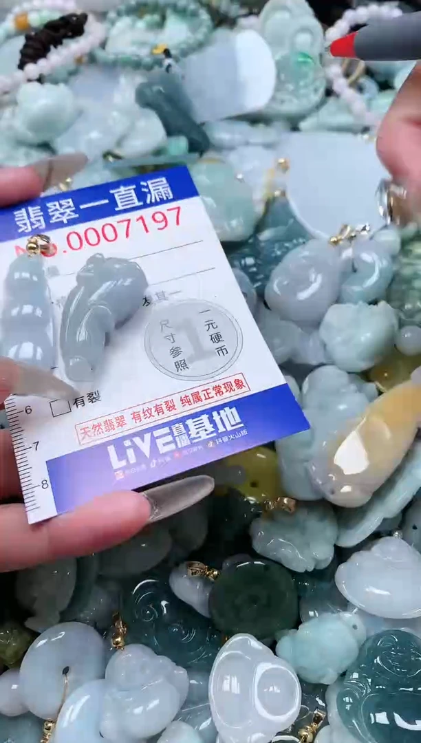 【闪购商品】翡翠吊坠(不含链)未镶嵌7197