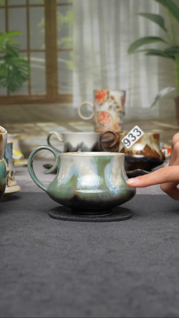 杯子陶677景德镇手工手创杯子