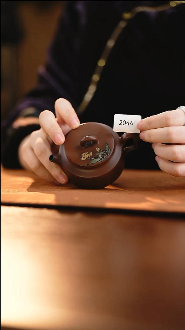 雲梦茶器紫陶茶壶2044