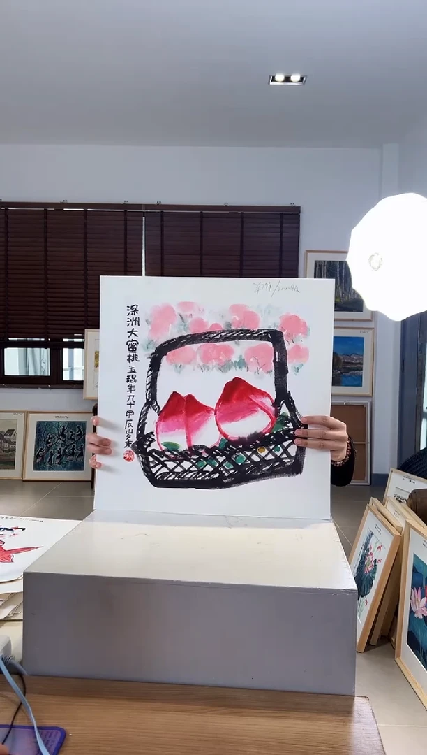 【闪购商品】版画限量亲签盖章版画S