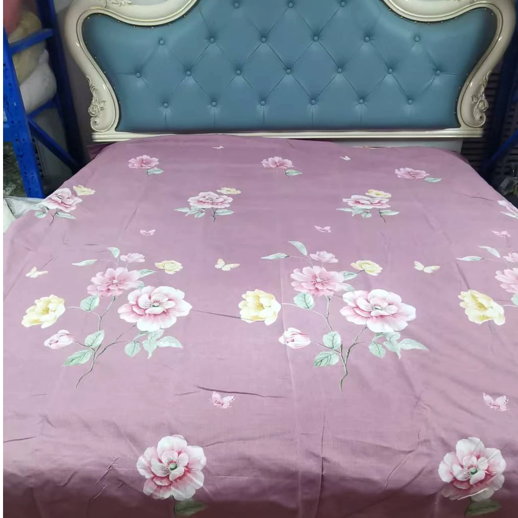 四季通用被套蝶紫色