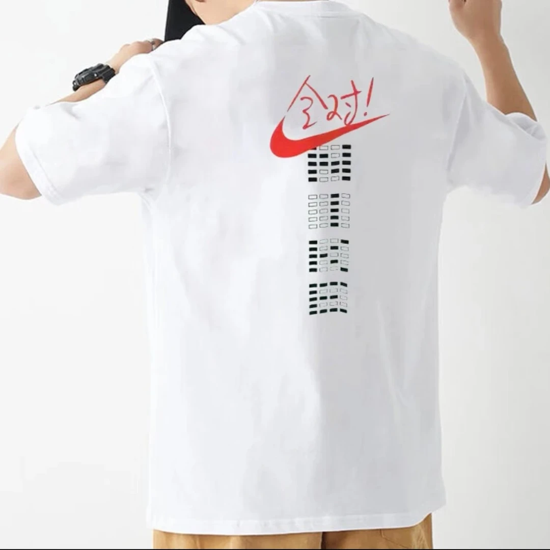 NIKE耐克男子针织无领运动短T恤IH0835-100