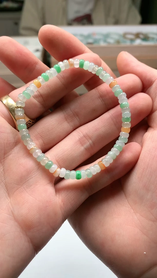 未镶嵌手链翡翠翡翠手串