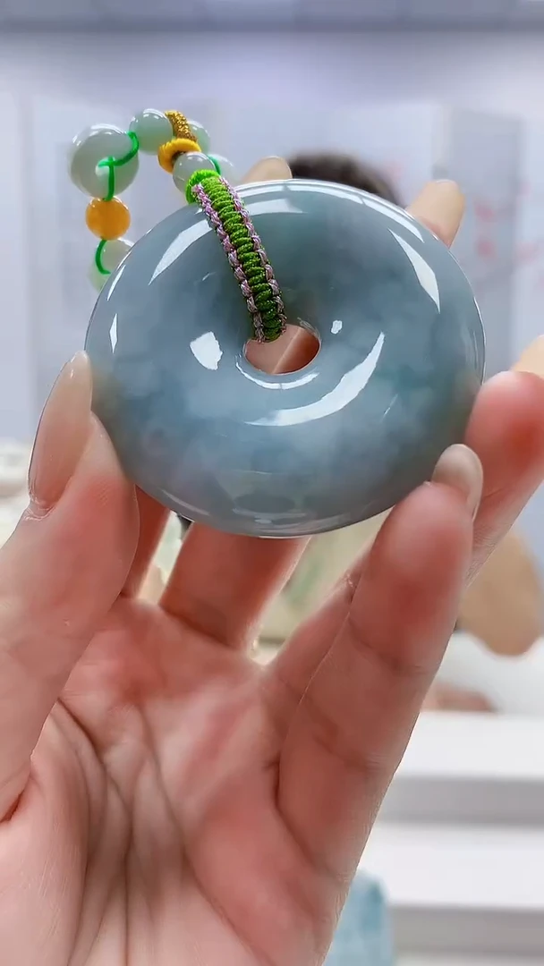 未镶嵌定制翡翠4957lr-毛货挂件17