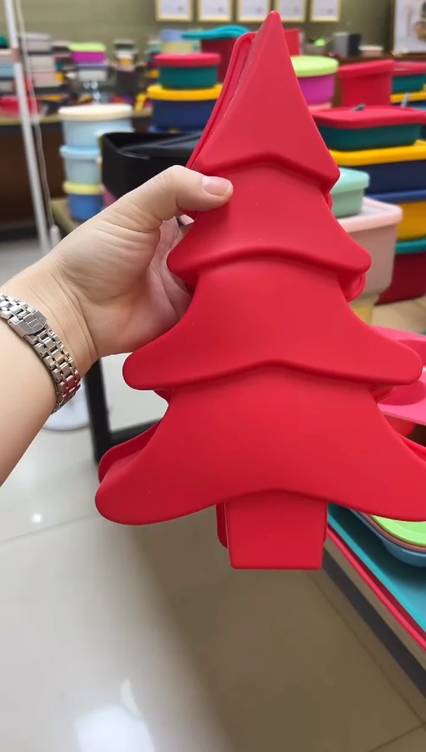 硅胶红色187-圣诞树模