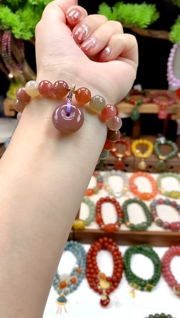 未镶嵌玛瑙手饰平安扣