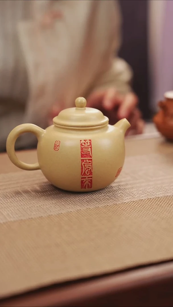 原矿本绿等风来紫砂壶21