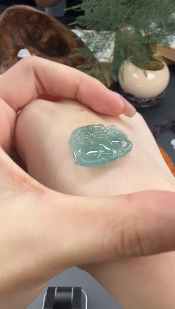 吊坠(不含链)未镶嵌翡翠翡翠饰品-19