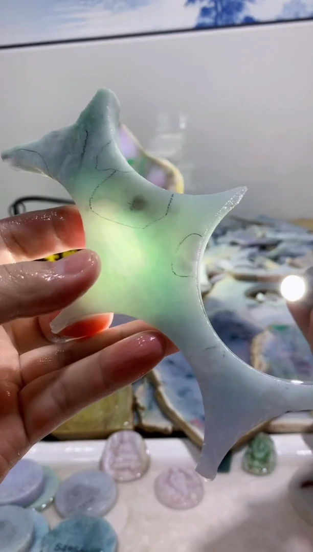 裸石翡翠0蒙0翡翠珠宝90