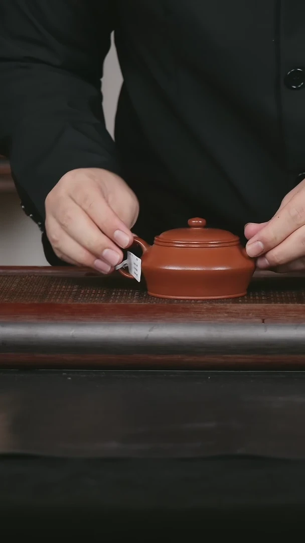 【闪购商品】紫砂茶壶48 原矿紫砂壶 曼殊 朱泥