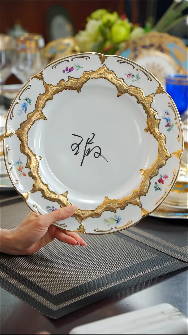 瓷片11英寸平盘1个