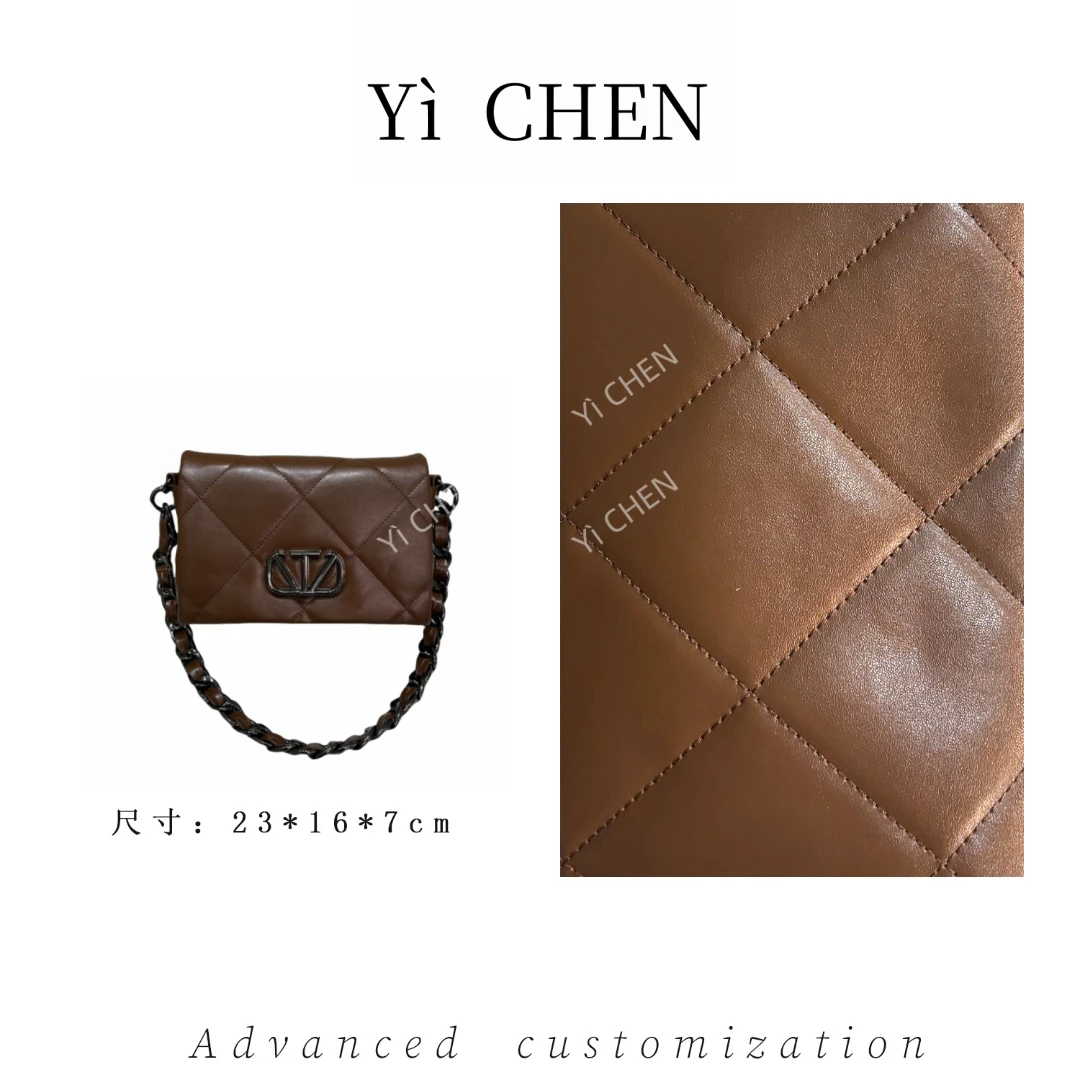 【Yì CHEN】ZT-95020-摩咔色 简约时尚女士新款轻奢单肩斜跨包