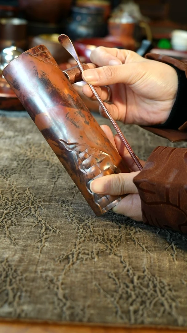 【闪购商品】记忆茶则纯手工锻打