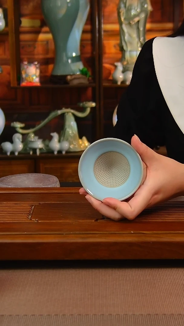 瓷片阿*原矿汝瓷福利单杯