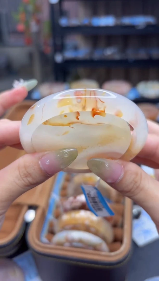 石英质玉手镯未镶嵌A27(58圈赠送镯心)