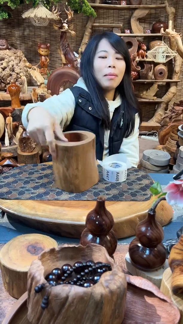 木薇? 香樟木-诧寂-摆件
