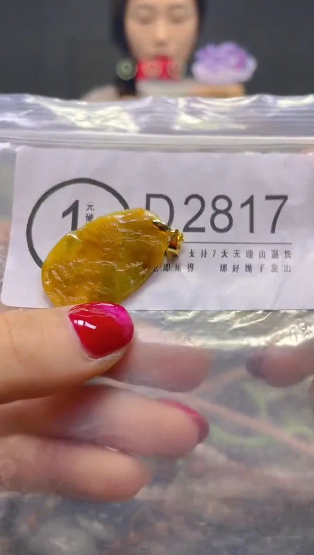 颈饰未镶嵌翡翠/D/翡翠A货，一件也是批发价