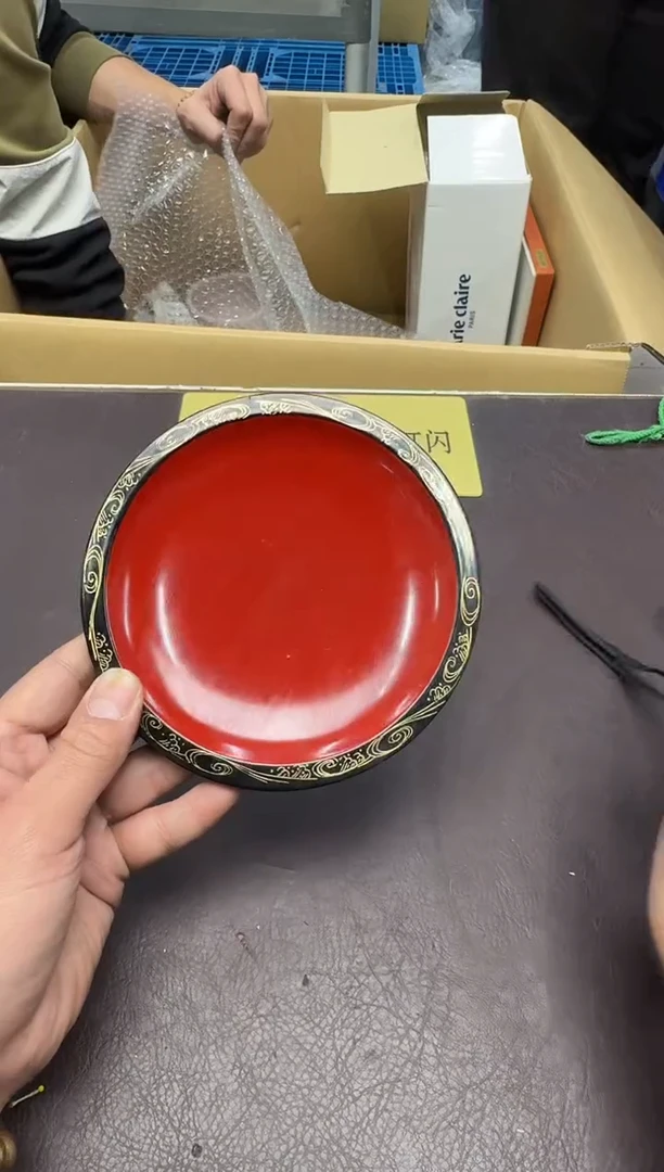 手工艺品琉璃黄**福318