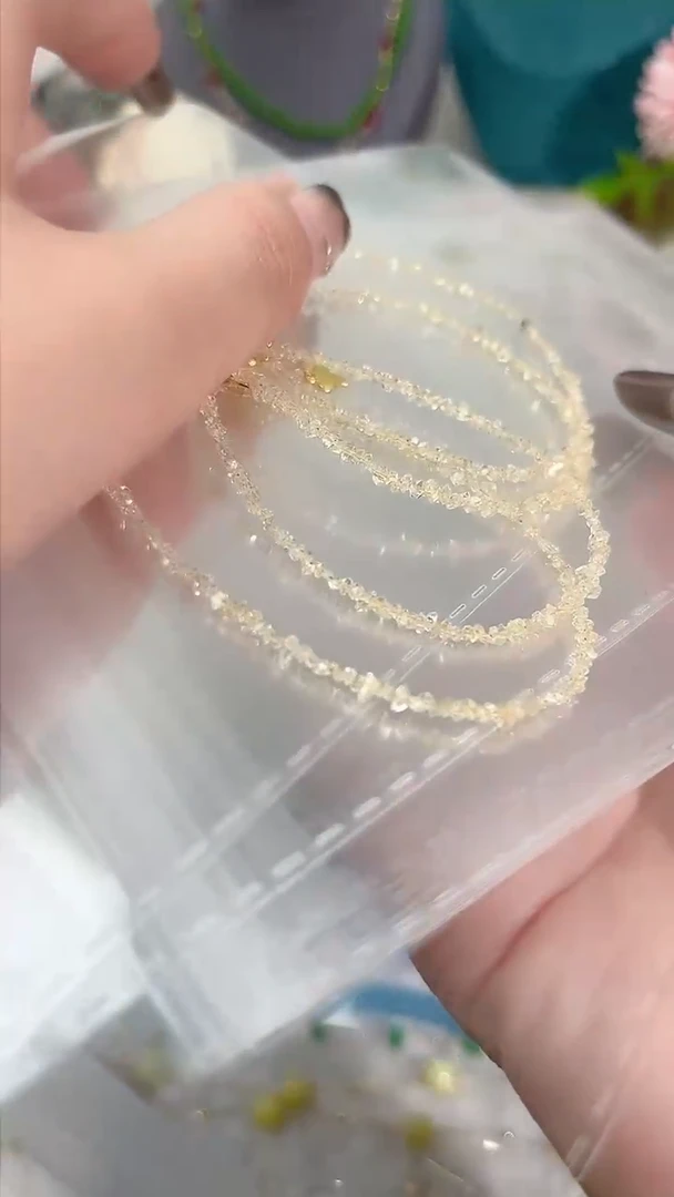 【闪购商品】钻石手链银S925镶嵌黄99