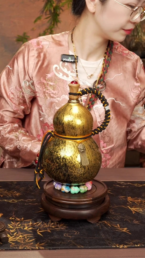 33 --精品大漆酒葫芦-----238