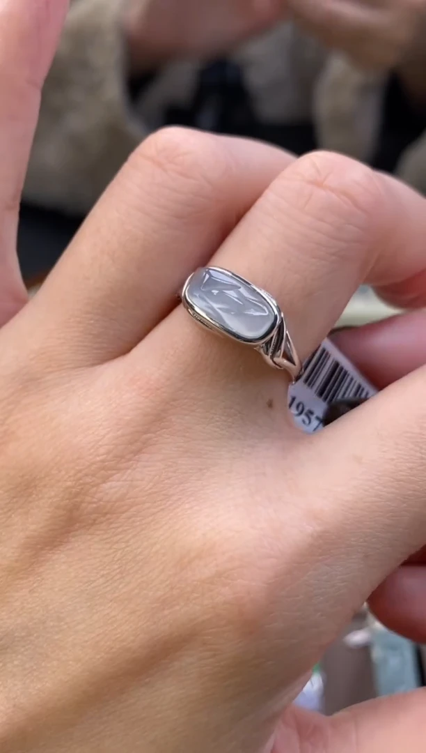 颈饰银S925镶嵌翡翠19578