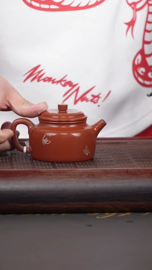 【闪购商品】紫砂茶壶28原矿紫砂壶朱泥