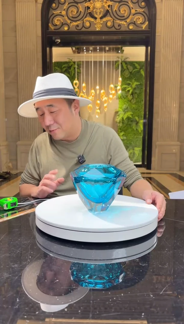 【闪购商品】茶宠AJ06647璀璨钻石蓝摆件