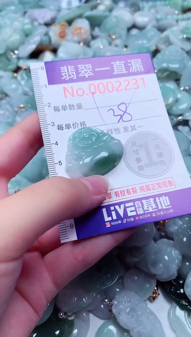 吊坠(不含链)未镶嵌翡翠2231