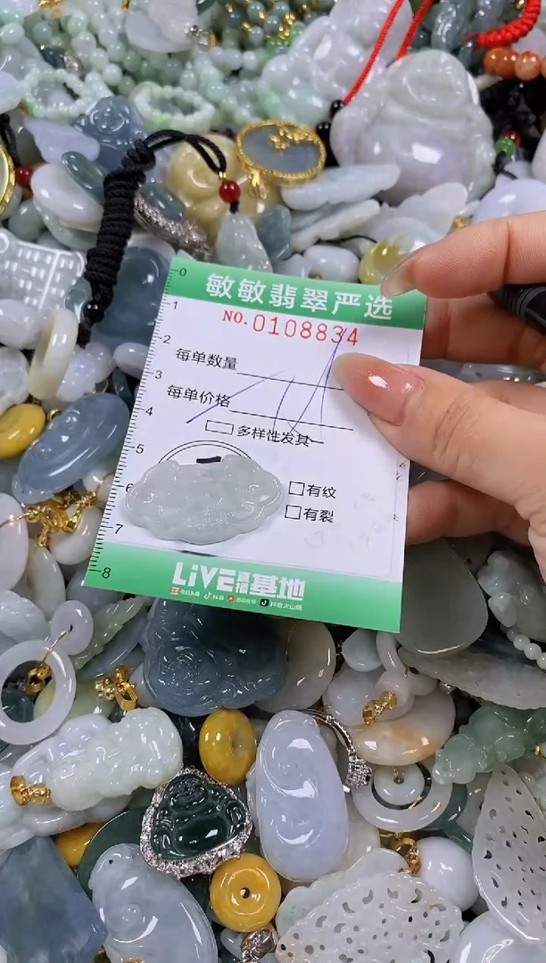 【闪购商品】翡翠颈饰未镶嵌闪购0108834多样性发其一