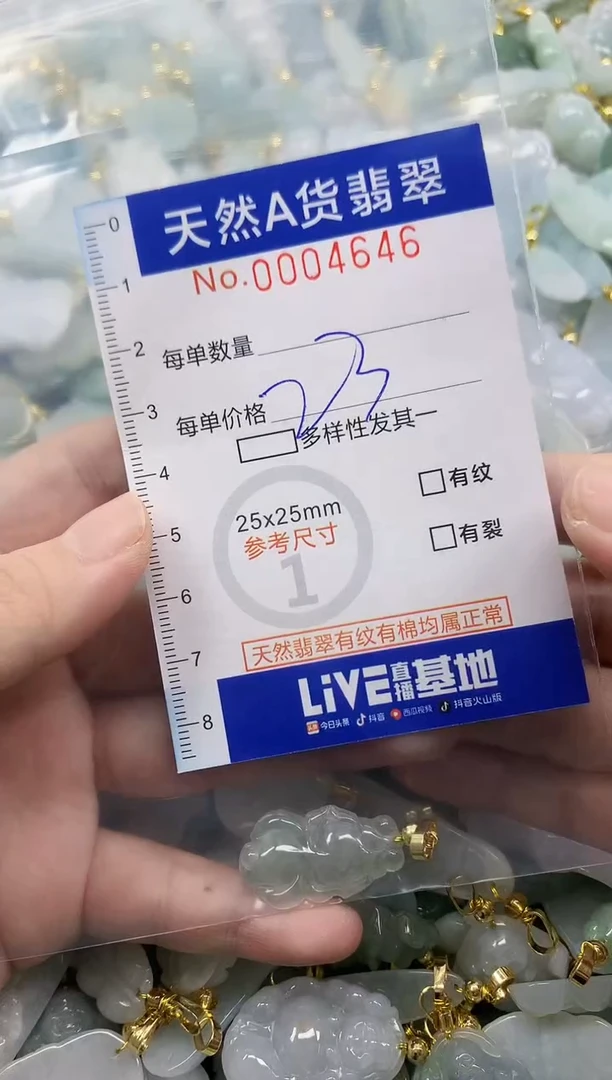 颈饰未镶嵌翡翠灬***灬天然A货翡翠