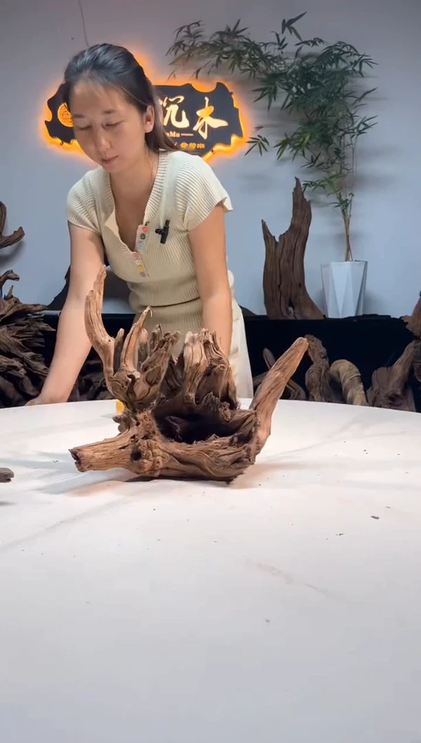 柚木木雕款风**瑟一物一拍10