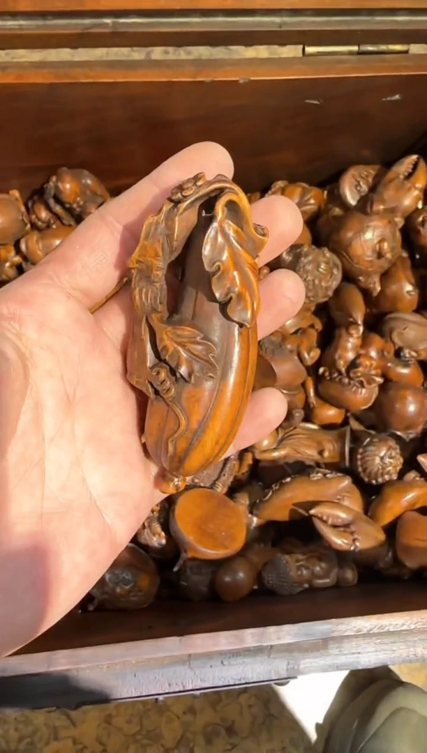 【闪购商品】木小叶黄杨   手把件  工艺品