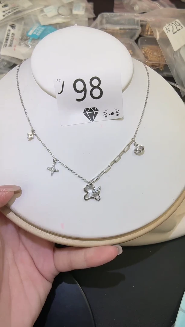 合成碳硅石925银多样性发一J98