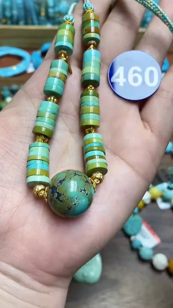 【闪购商品】绿松石项链未镶嵌460