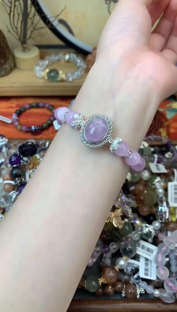 【闪购商品】锂辉石手串未镶嵌1447