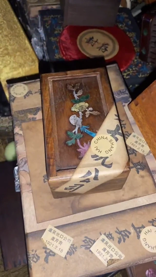 香榧木福利黄盒机关木盒完整一一一优选