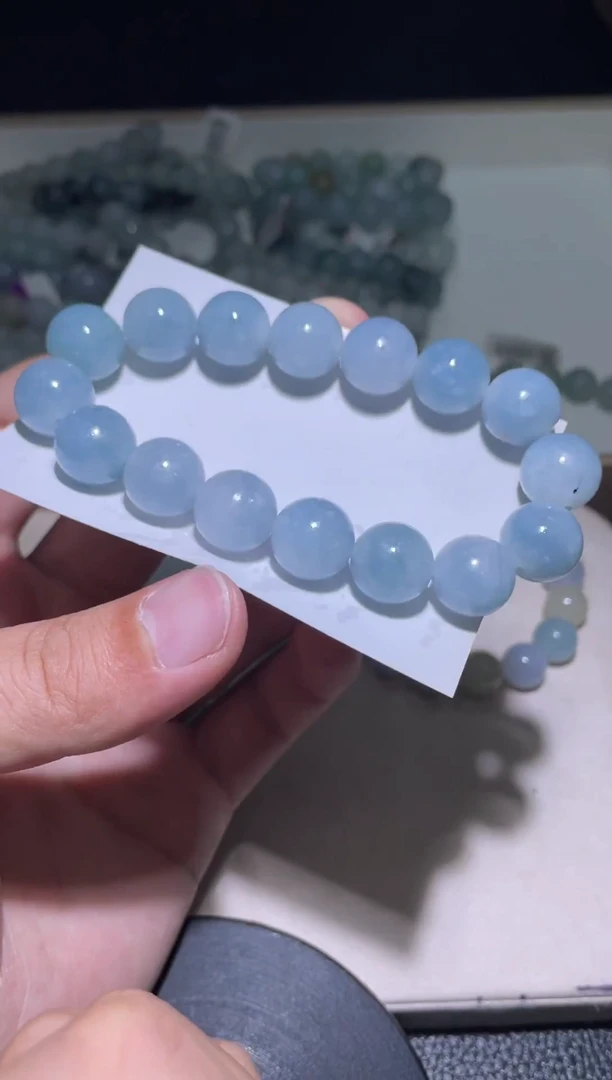 未镶嵌定制翡翠翡翠手串