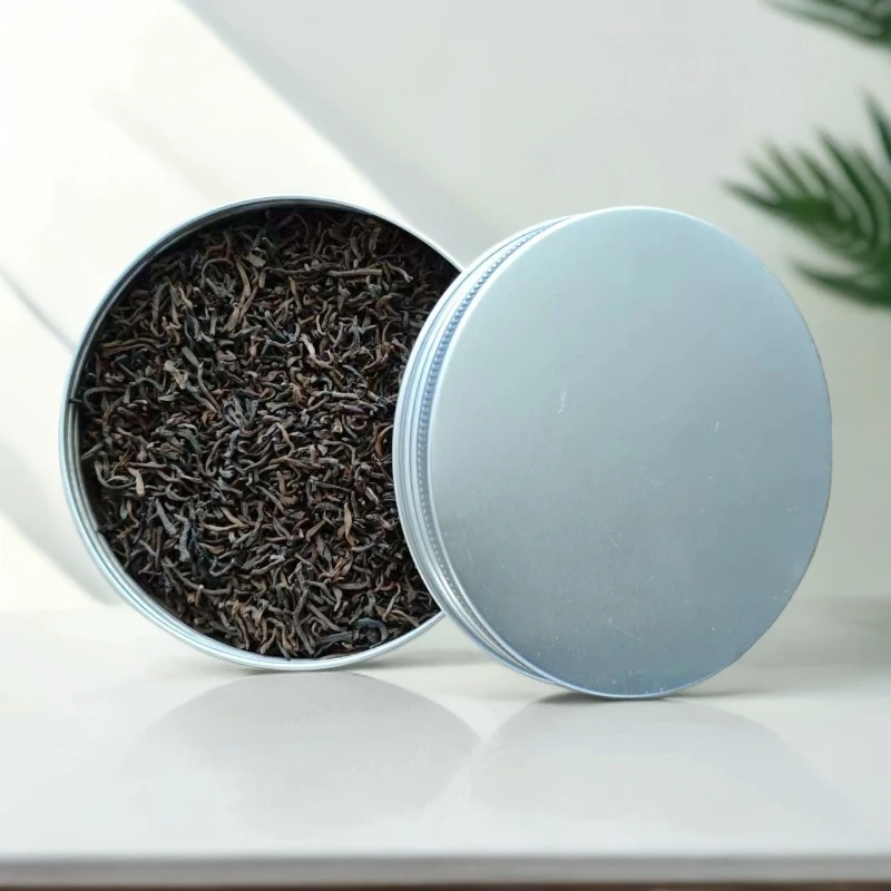 【茶哥严选】 曼松 15年原料 蕊芽散茶 普洱熟茶 100g（拍1发2罐)