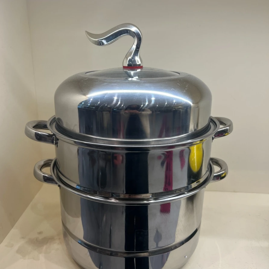 不锈钢三层蒸锅燃气灶专用随机发 FB